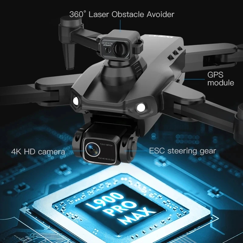L900 Pro MAX GPS Дрон 4K Профе – обзор и цена Drone Camera Hd